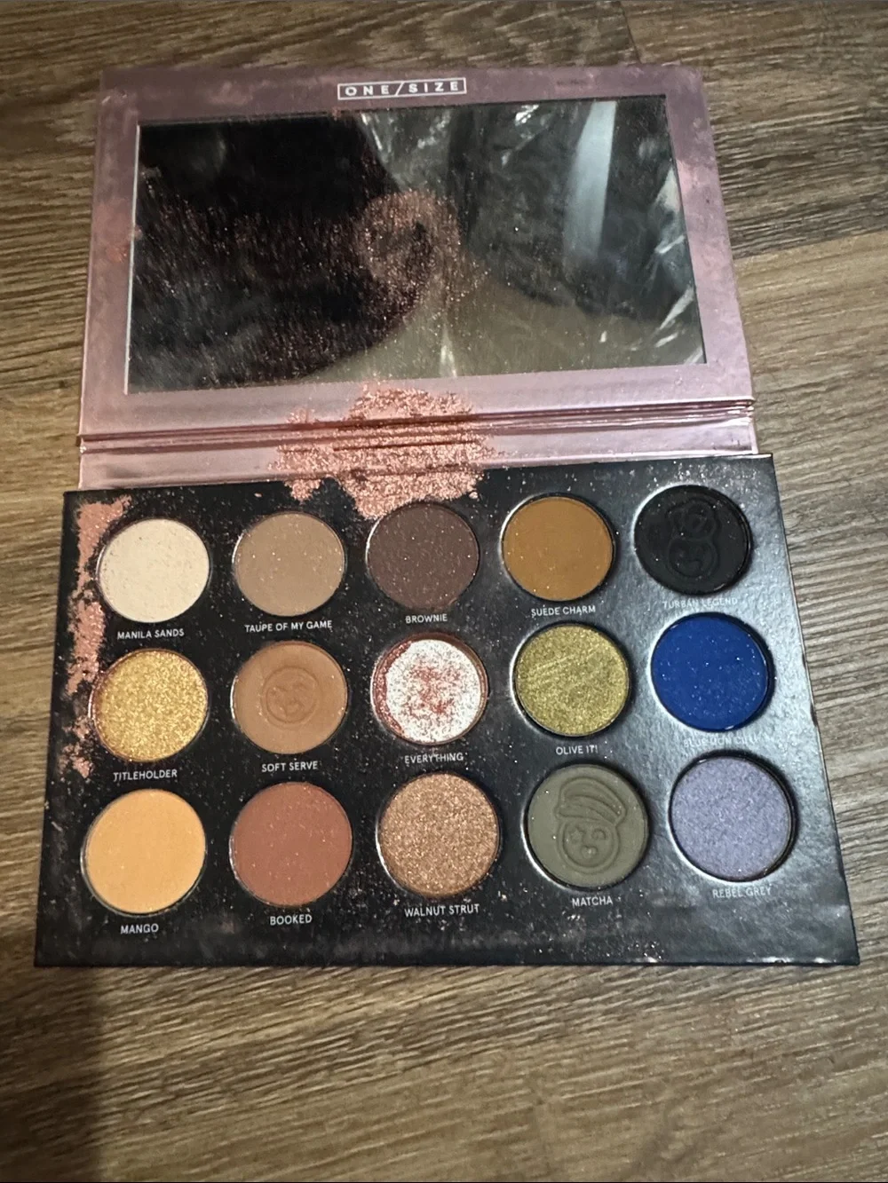 ONES/ S Shimmery Rose Gold Eyeshadow Palette